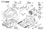 Bosch 3 600 HB0 202 Indego S 500 Autonomous Lawnmower 230 V / Eu Spare Parts